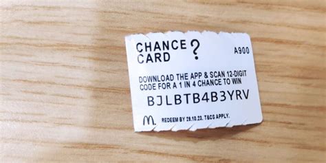 Check this McDonald's promo for the chance to win tickets to the .